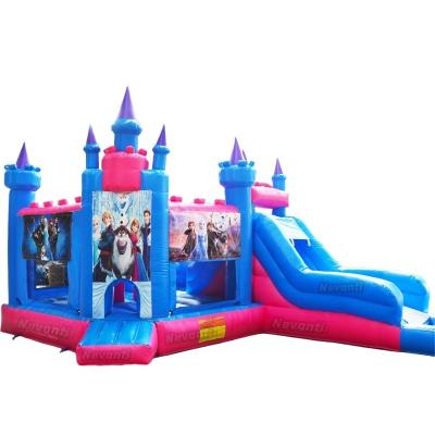 China Logotipo personalizado Impreso 2024 Inflable Castillo de Salto Casa de Salto para Comercial en venta