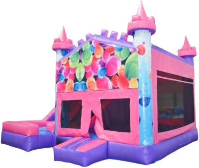 China 2024 Commercieel Bouncy Castle waterglijbaan opblaasbaar bounce huis met aangepaste grootte Te koop