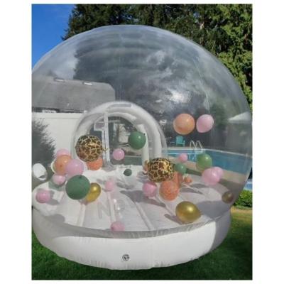 China Tenda de burbujas inflable con certificación CE Casa de burbujas de PVC de grado comercial con bomba de soplado en venta