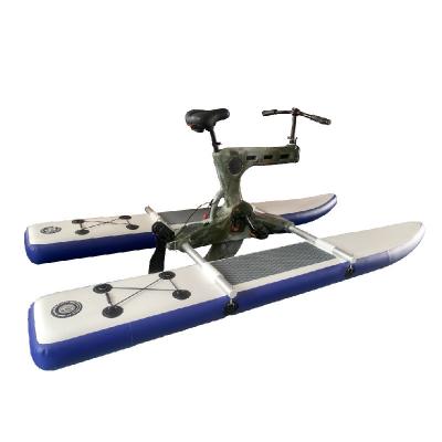 China 21kg Weight Bike Frame Inflatable Floating Water Bike Ideal for Residential Occasions for sale