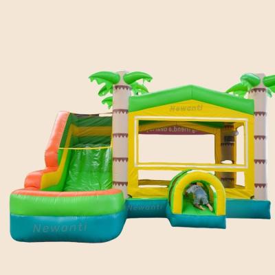 China PVC Castle Bouncer Inflatable Bounce House Slide Combo Luxury with Custom Logo Printed for sale