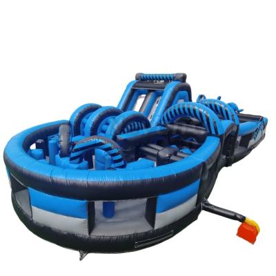 China Curso de obstáculos de túnel de gusano inflable personalizado para Navidad Método de envío por mar en venta