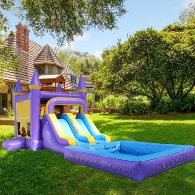 China School Occasion Inflatable Castle with Slide and Balloons Repair Kit Accessory Included for sale