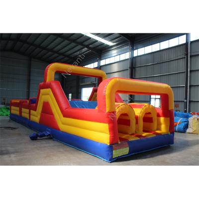 China Large Funny Inflatable Comb Obstacle Course for Team Events PVC Life Time Over 3 Years for sale