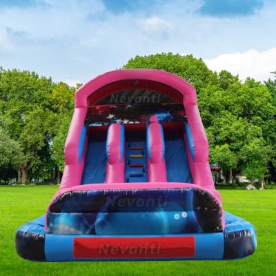 China Customized Color Inflatable Bouncer Commercial Slide with Max Capacity 100-500kg for sale