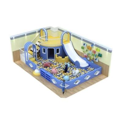 China Houten indoor speelcentrum voor kinderen Kinderspellen Soft Play-apparatuur 3-12 jaar Te koop