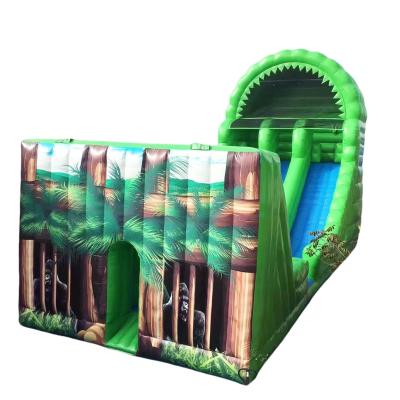 China Customized Size Inflatable Santa Claus Castle Night Club Bounce House for 14 Years Up for sale