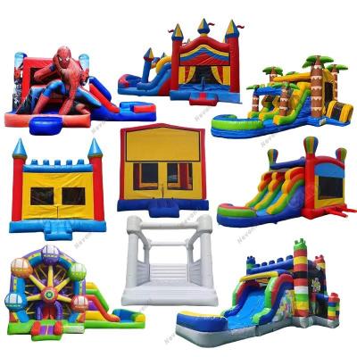 China Adult Bouncer PVC Traditional Castle Bounce House and Water Slide Party Rental for Kids for sale