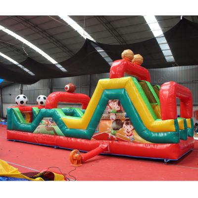 China Customized Size Inflatable Bouncer Hamburg Castle Perfect for Obstacle Courses for sale