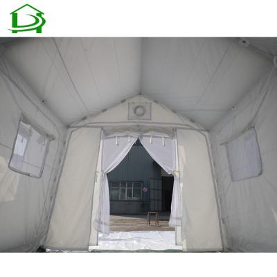 China UV-resistant Induction Flame Retardant Automatic Spray Disinfection Inflatable Isolation Tent for sale