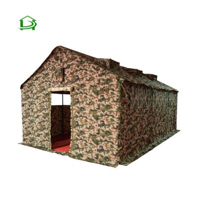 China Family tent 10x10 outdoor waterproof military camping tents used outdoor canvas military tents for sale for sale