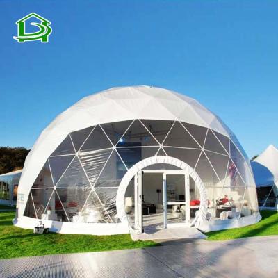 China High Quality Large Arcum Arch Dome Cafe 500 Person Transparent Event Marquee Outwell Party Tent Jlf-033 for sale