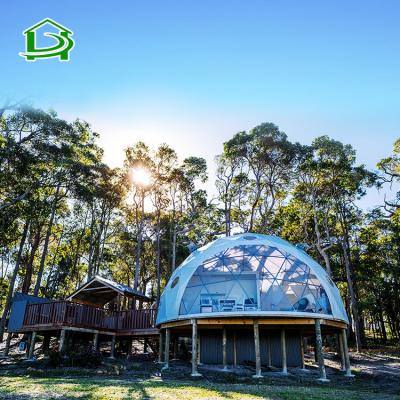 China Easy Install Aluminum Frame Outdoor Luxury Dome Camping Tent for sale