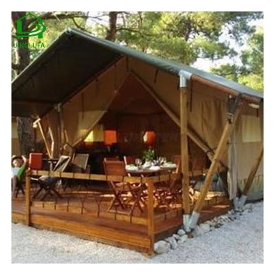 China 2021 new design luxury safari desert hotel resort house UV-resistant outdoor waterproof glamping tents for sale