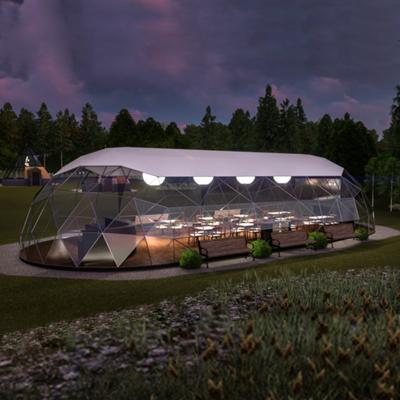 China 2021 new design luxury safari desert hotel resort house UV-resistant outdoor waterproof glamping tents for sale