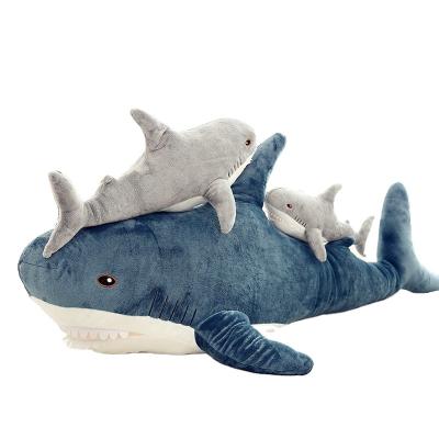 China Home Sale Low Volume Minimum Order Custom Short Plush Plush Toy Amazon Decoration Toy Gift Shark Soft Comfort Sea for sale