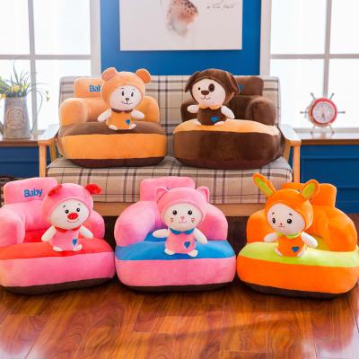 China Safe And Comfortable And Lovely Fitness Sitting Plush Cartoon Seat Baby Chairs And Sofas Infatable Outdoor Pink Inflatable Chair Sofa Relax for sale