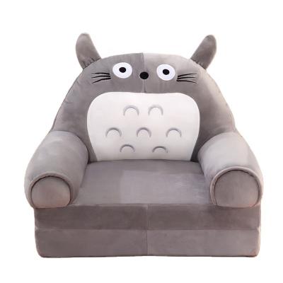 China Safe and Cozy Stylish Plush Multi-Function Comfortable Double Seat Cartoon Lovely Shape Sofa Kids Folding Sofa for Kids for sale