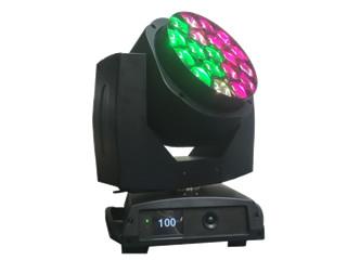 China Ostar RGBW cabeza móvil de haz de LED punto de lavado 19x15W efecto de encuadre de haz de lavado digital en venta