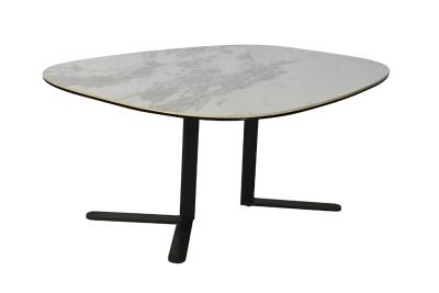 Chine Table à café de luxe à cadre métallique noir à vendre