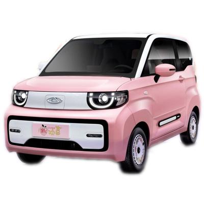 China Chery QQ Ice Perfect electric car EV made in China with pink purple blue color for girl adult use 4+1 for sale