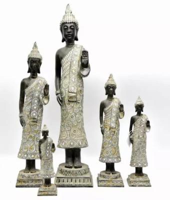 China Best Selling China Polyresin Handwork Decoration Resin Buddha Stand for sale