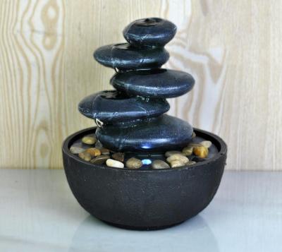 China People Art Resin Indoor and Garden Table Moden Water Fountain for sale