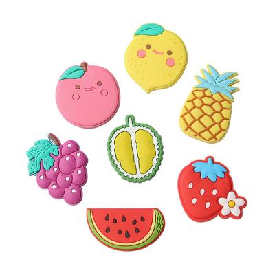 China Home Decoration Fruits PVC Soft Touch Rubber Fridge Magnet For Fridge Decoration for sale