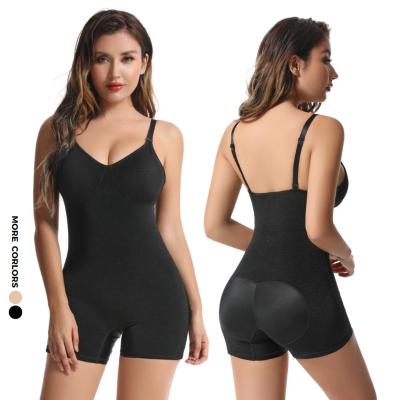 China Fajas Surgery Mail Control Tummy Compression Top Butt Lifter Body Shaper Slim Jumpsuit Shaperwear Antibacterial Double Cloth For Women for sale