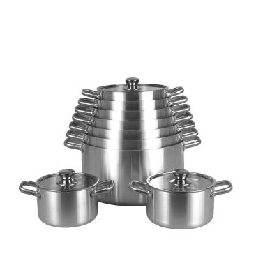 China Hot Selling Brand Viable Cauldron Kitchen Aluminum Pot for sale