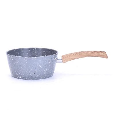 China Fashion Sustainable Durable Milk Cooking Pot Hot Pot Non Stick Sauce Pan for sale