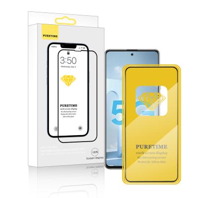 China For Galaxy M32 5G Screen Protector For Samsung A51 Full 9H Glue HD Clear Tempered Glass Phone Screen Protectors for sale