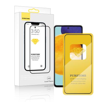 China For Galaxy A52s 5G 2.5D Screen Protector For Samsung A52 Full HD 9H Glue Clear Tempered Glass Phone Screen Protectors Wholesale for sale