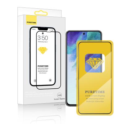 China For Galaxy S21 Fe 5G Screen Protector For Samsung S21FE Full HD Glue 9H Clear Tempered Glass Phone Screen Protectors Wholesale for sale