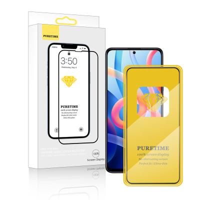 China For Redmi Note 11 Screen Protector For Redmi Note 11 Manufacturer Full HD 9H Glue Clear Tempered Glass Phone Screen Protectors Wholesale for sale