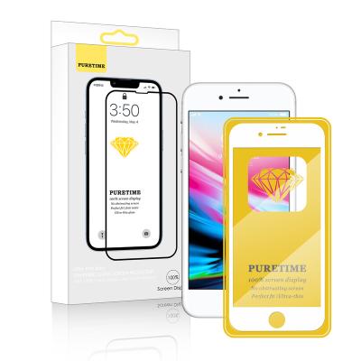 China For iPhone 8 Plus Screen Protector For iPhone 8 Plus 9H Hardness HD Clear Tempered Glass Phone Screen Protectors Wholesale for sale