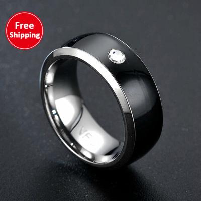 China Wholesale 2021 modes stainless steel smart nfc access control mobile phone tag ring XLIA-87 for sale