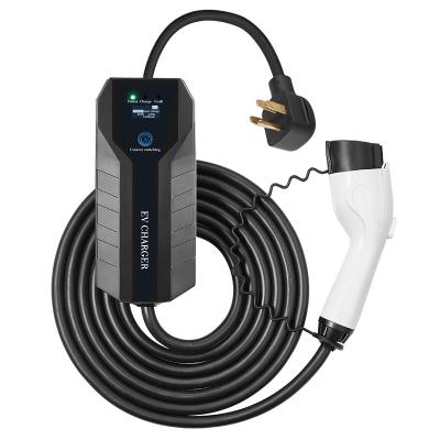 China ac 32 amp ev charger portable fast charging station cable 32A Portable Ev Charger - B04 for sale