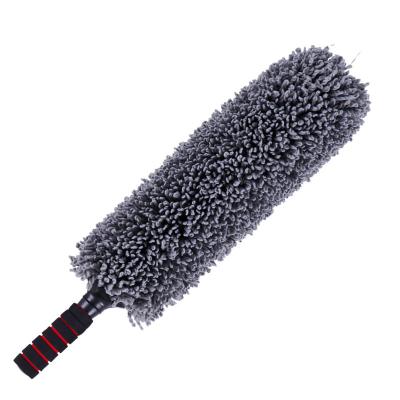 China Car Wheel Motorcycle Wash Brush Auto Parts Car Cleaning Soft Car Wash Brush With Long Handle Microfiber Car Wash Cleaning Brush for sale