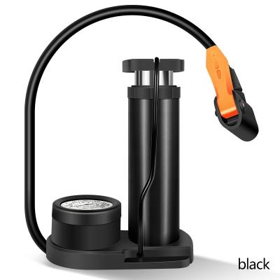 China Vehicles Bike High Pressure Smart Portable Foot Pump Tire Av/fv Air Pumps Mtb Road Bike Pump for sale