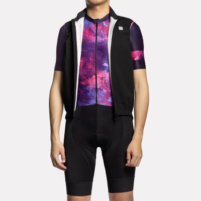 China Sleeveless Air Cycling Tank Top Cycling Cycling Windproof Waterproof Antibacterial Light Weight Vest Vest With Reflective Logo Custom Made for sale