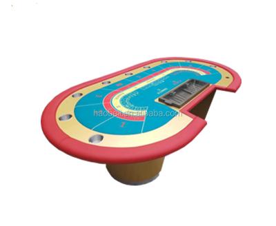 China MDF+Wood+PU Luxury Grade Texas Holdem Poker Table Heavy Duty Professional 96 Inch Casino for sale