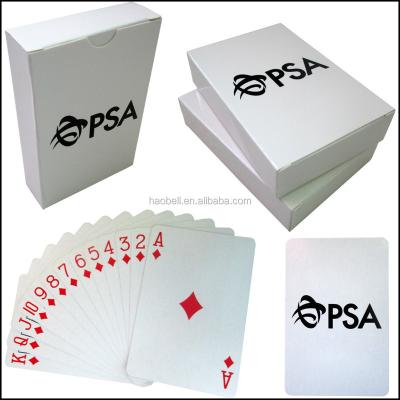 China Custom Printed Paper On Demand Playing Cards Paper For Promtion for sale