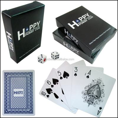 China High Reflective Plastic Material Adult Playing Cards Plastic PVC Customized Poker Playing Cards for sale