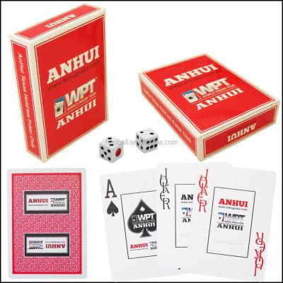 China Plastic PVC Good Quality Material Playing Game Cards for sale