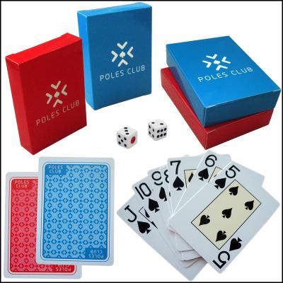 China Plastic High Quality Plastic Playing Cards Customized Custom Printing And Design for sale