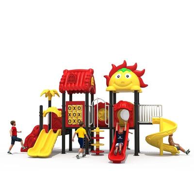 China Slide Commercial Kids Outdoor Plastic Playground Equipment Playground Slide Slide Playground for sale