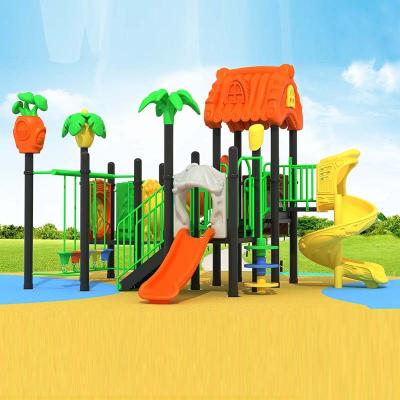 China Amusement Park Plastic Commercial Entertainment Slide Low Price Kids Playground Equipments Outdoor Playground Slide for sale