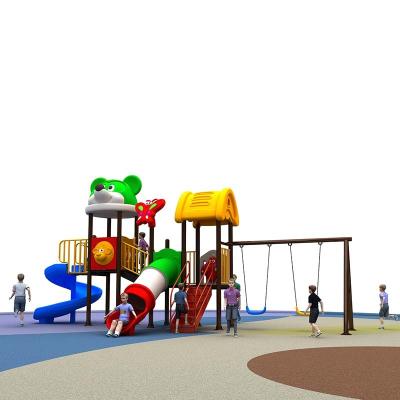 China Slide Guard Outdoor Playground Preschool Kids Play Equipment Outdoor Games Kids Outdoor Playground On Sale for sale