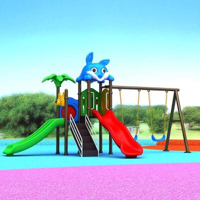 China China Playground Slide Supplier With High Quality And Cheap Price Of Outdoor Playground Swing And Outdoor Slide Set For Kids for sale